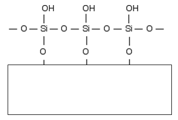 Povrch desky pro tenkovrstevnou chromatografii potažený silikagelem