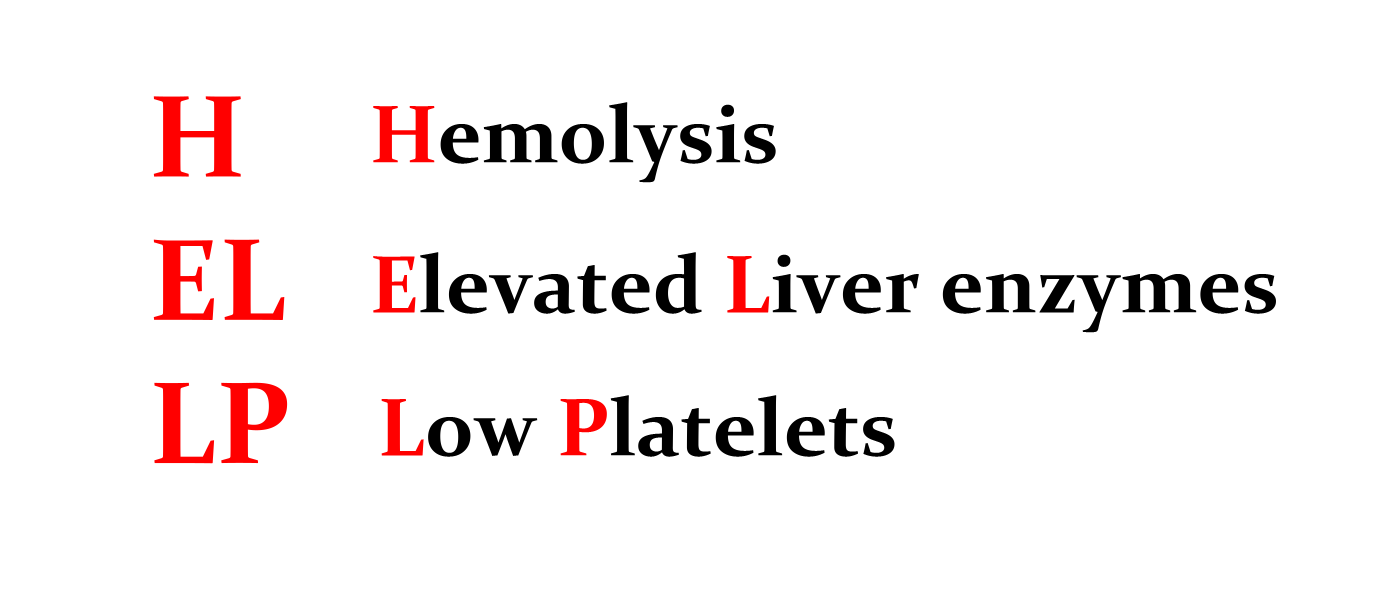Jak si zapamatovat HELLP